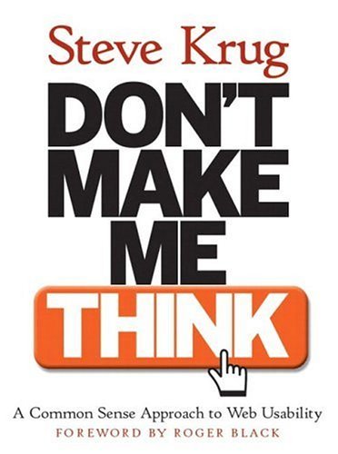 dont make me think - Steve Krug