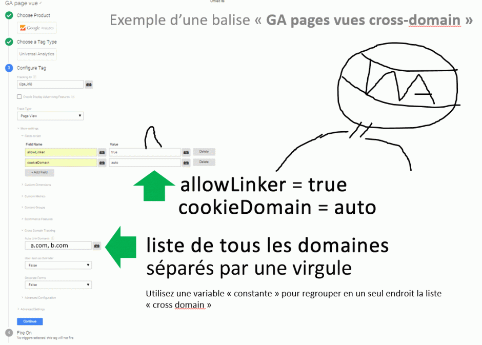 Google Manager – suivi plusieurs domaines (cross-domain) avec (vidéo)