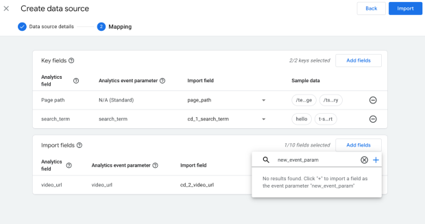 importation evenement personnalisé GA4 - Optimisation Conversion