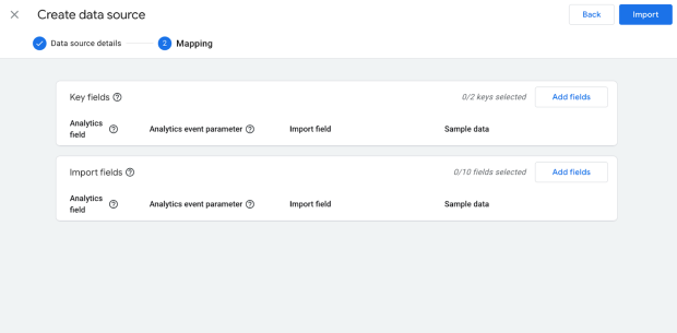 importation evenement personnalisé GA4 - Optimisation Conversion