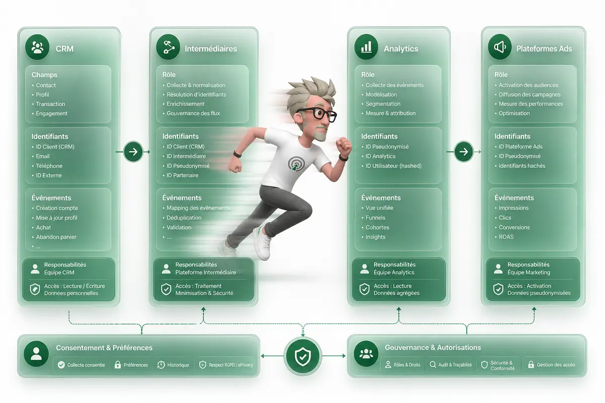 Comment relier le CRM à l’analytics et aux Ads ?